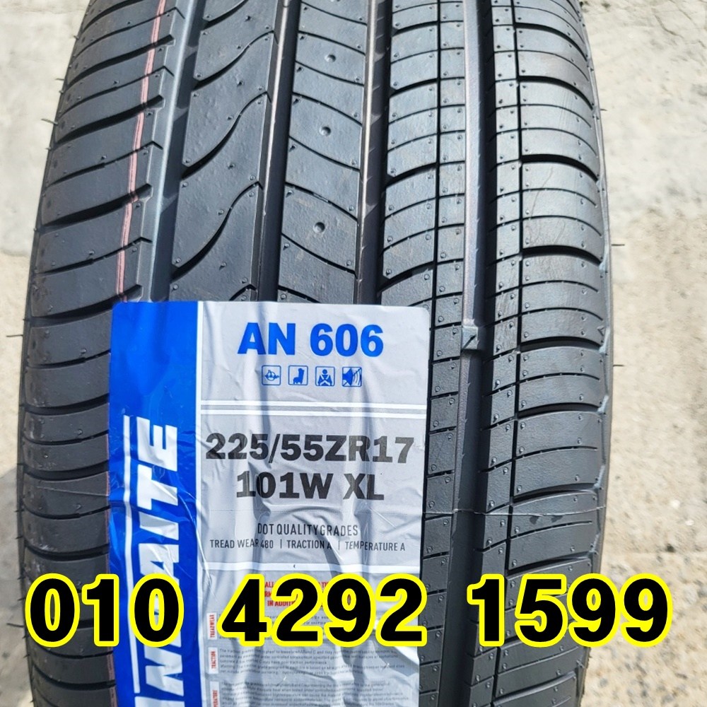 정품 신품타이어 225/55R17 그랜저 제네시스 K7 SM6 말리브 알페온 2255517, 1개 86,000원