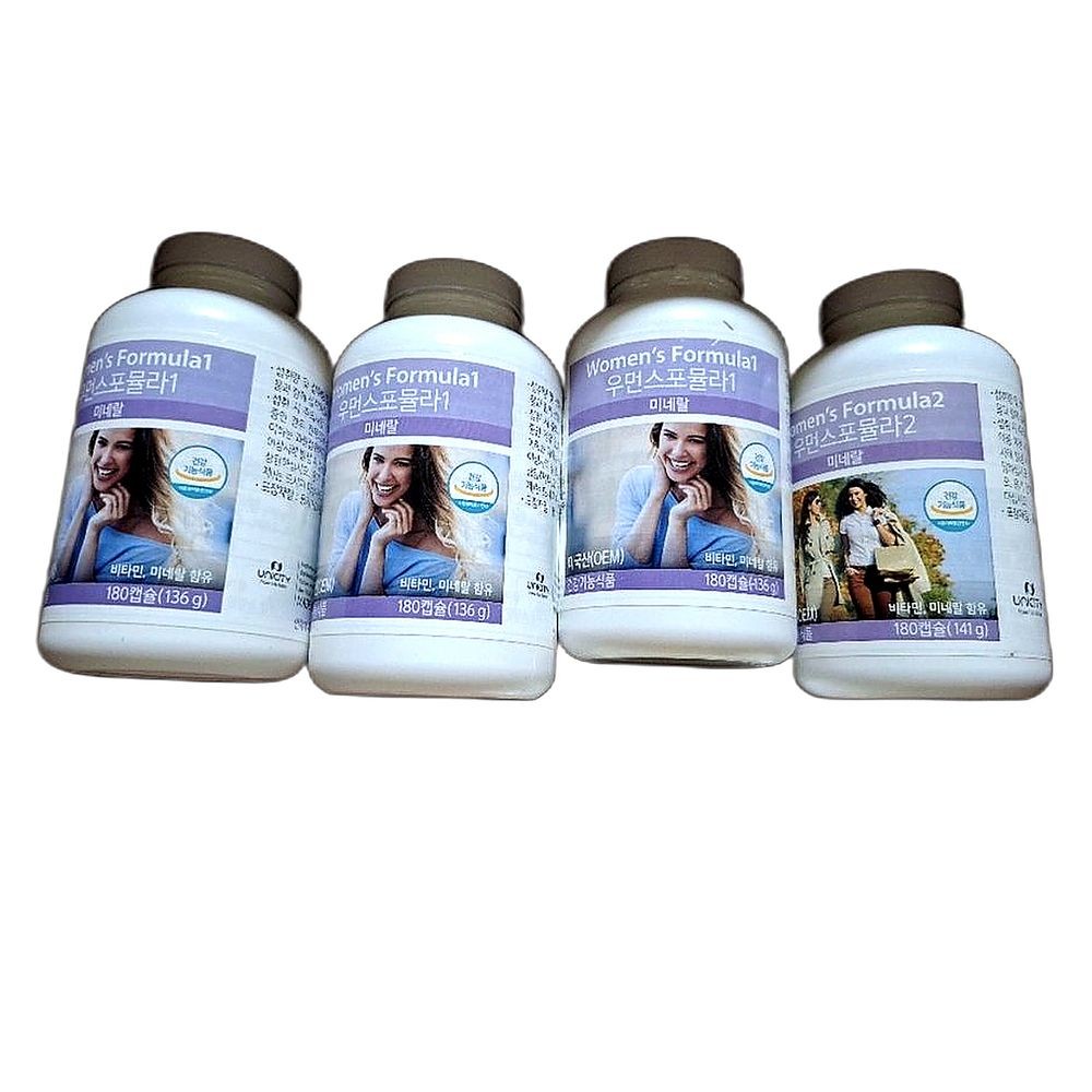미네랄 함유 면역력 증진 멀티비타민 영양 보충제 건강 유지 에너지 생성 영양제, 180정, 4개 441,600원