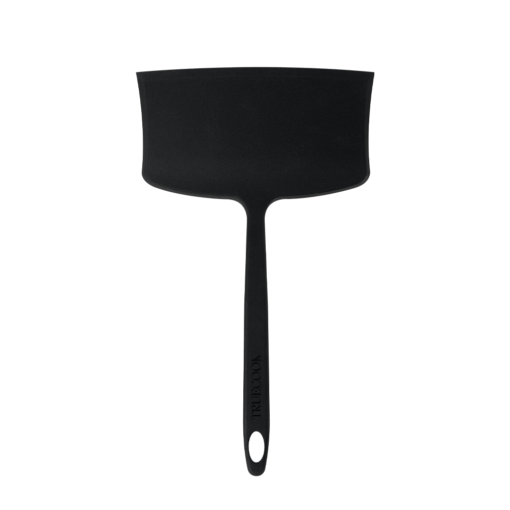 트루쿡 계란말이 실리콘 특대형 와이드 자이언트 뒤집개, 1개, 블랙 15,000원