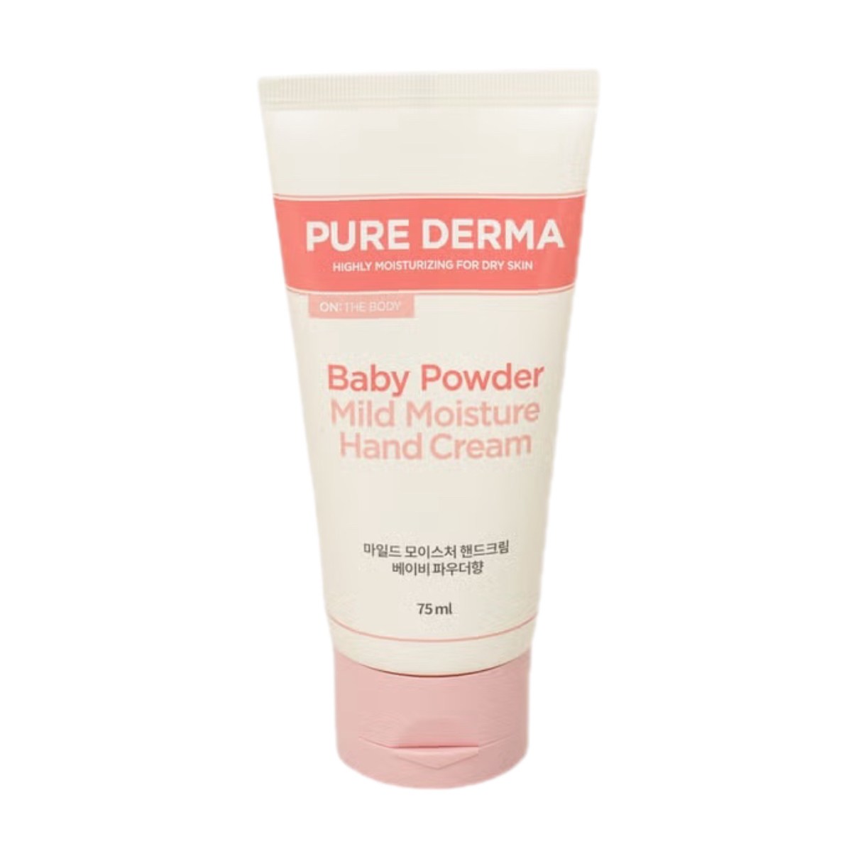 온더바디 퓨어더마 마일드 모이스처 핸드크림 베이비파우더 향 5,500원