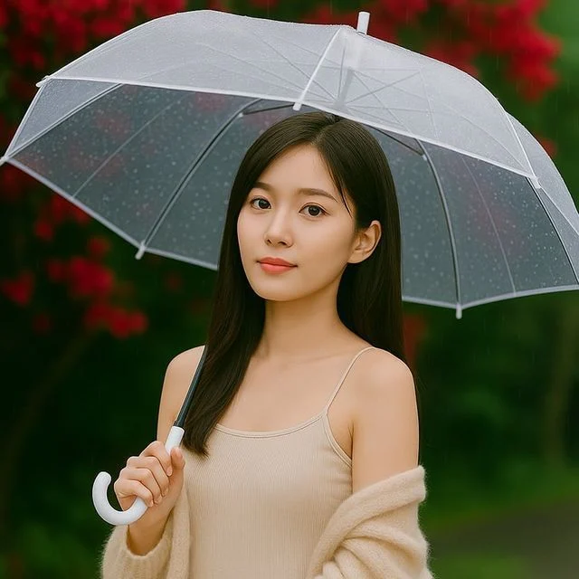 일회용 투명 우산 완전 투명 비닐우산 50개 87,370원