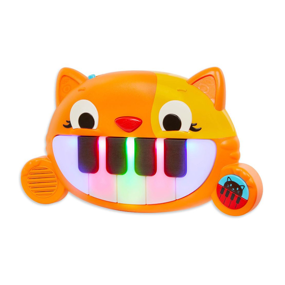 브랜드B 베이비 스마일 고양이 피아노 음악 악기 놀이 불빛 소리 조카 장난감 선물 43,200원