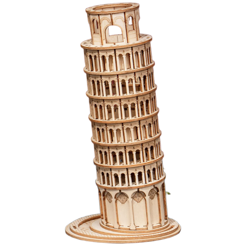 핸즈크라프트 3D 현대 나무 퍼즐 피사의 사탑, 1개 14,800원
