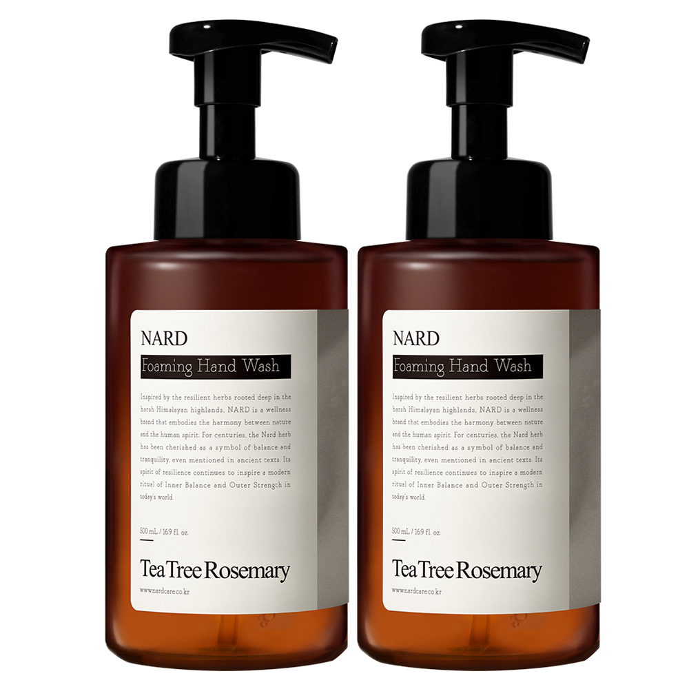 나드 포밍 핸드워시 티트리로즈마리 9,900원