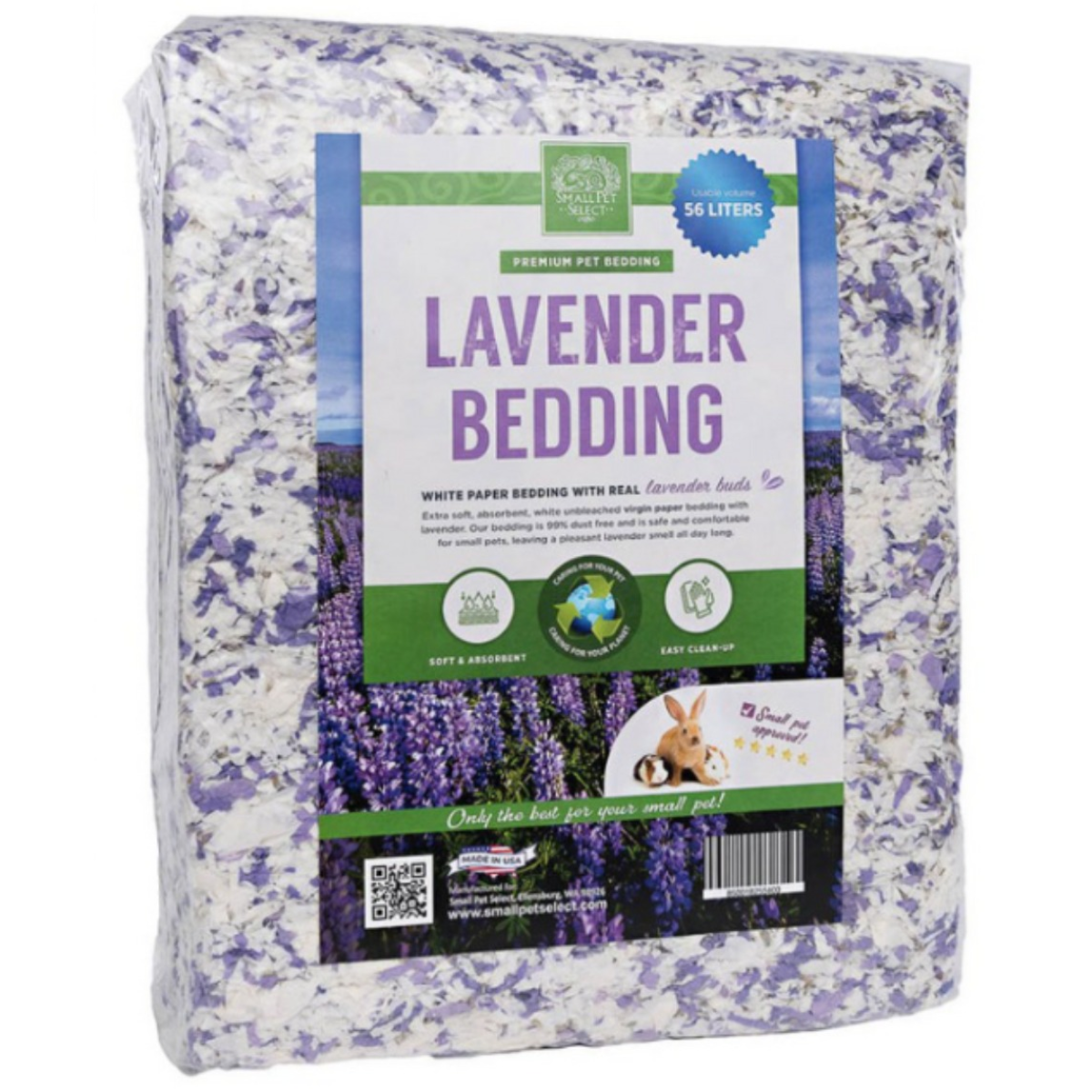 스몰펫셀렉트 - 라벤더 화이트 페이퍼 베딩, 1개 33,310원