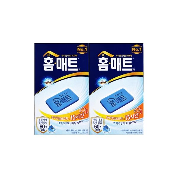 헨켈 홈매트 훈증기 교체용 리필 60매 X 2개 23,400원