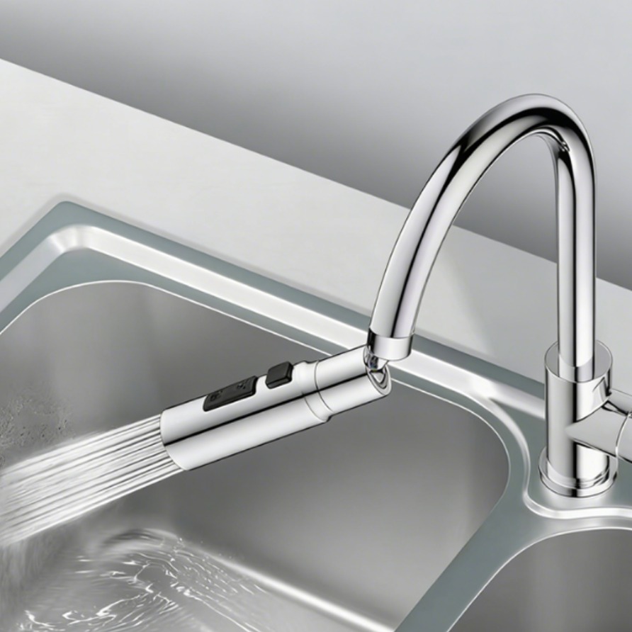 주방 수전 헤드 360도 회전 헤드 싱크대 수전 헤드 연장, 1개 16,300원