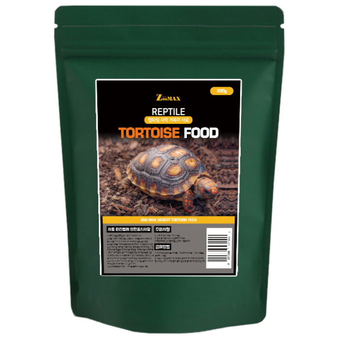 쥬맥스 렙타일 사막 거북이 사료 7,440원