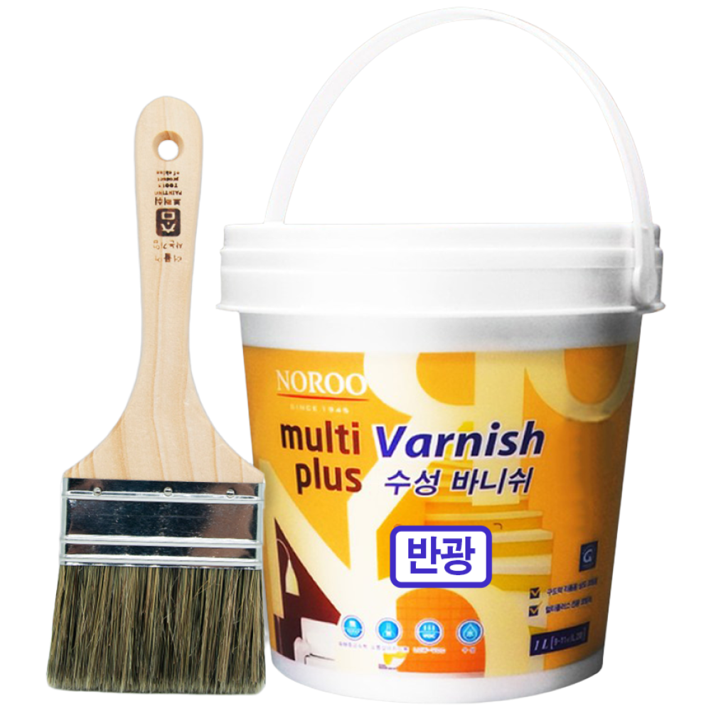 노루페인트 멀티플러스 수성바니쉬 다용도 코팅제 18,000원