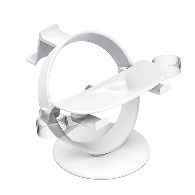 VR 충전 스테이션 컨트롤러 메타 퀘스트 3RGB 라이트 vr 헤드셋 보관 스탠드 디스플레이 거치대 28,720원