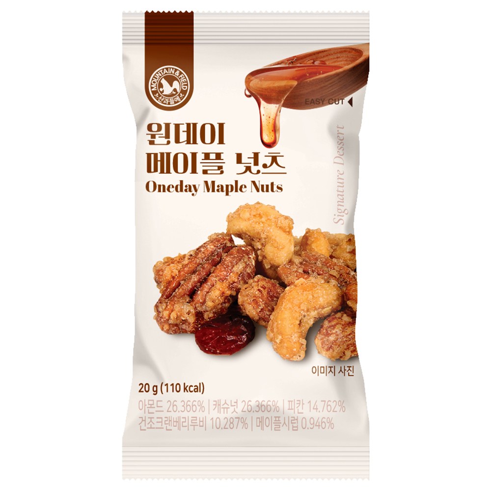 하루견과 원데이메이플넛츠, 20g, 30개 21,490원