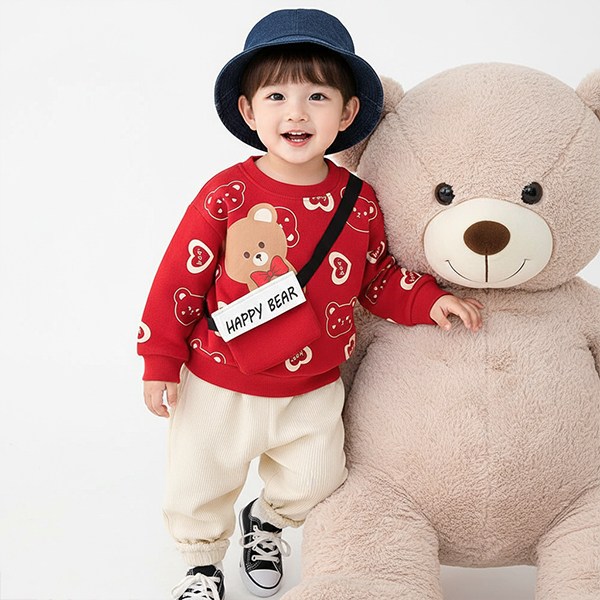 몽실이 크로스포켓 맨투맨상하복 25,900원