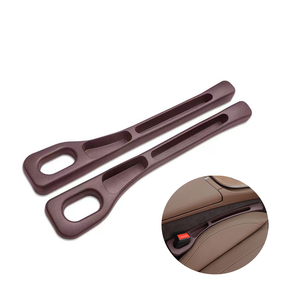 코노아 차량 틈새 수납 쿠션 2P 전차종 호환 빠짐방지 EVA, 1세트, 브라운 6,300원