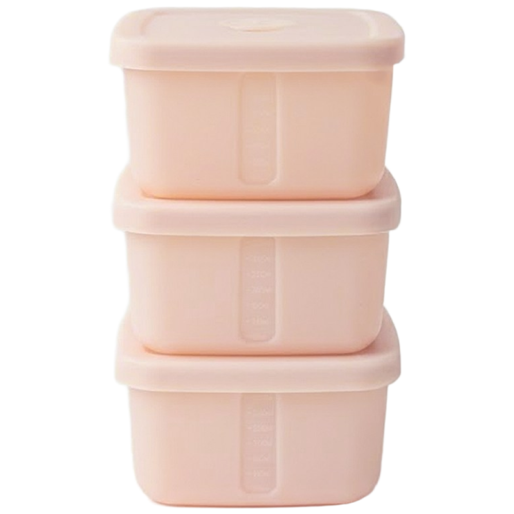 생활애담 실리콘 용기 냉동밥 전자레인지 오븐 600ml, 1세트, 핑크(600mlX3p) 31,900원