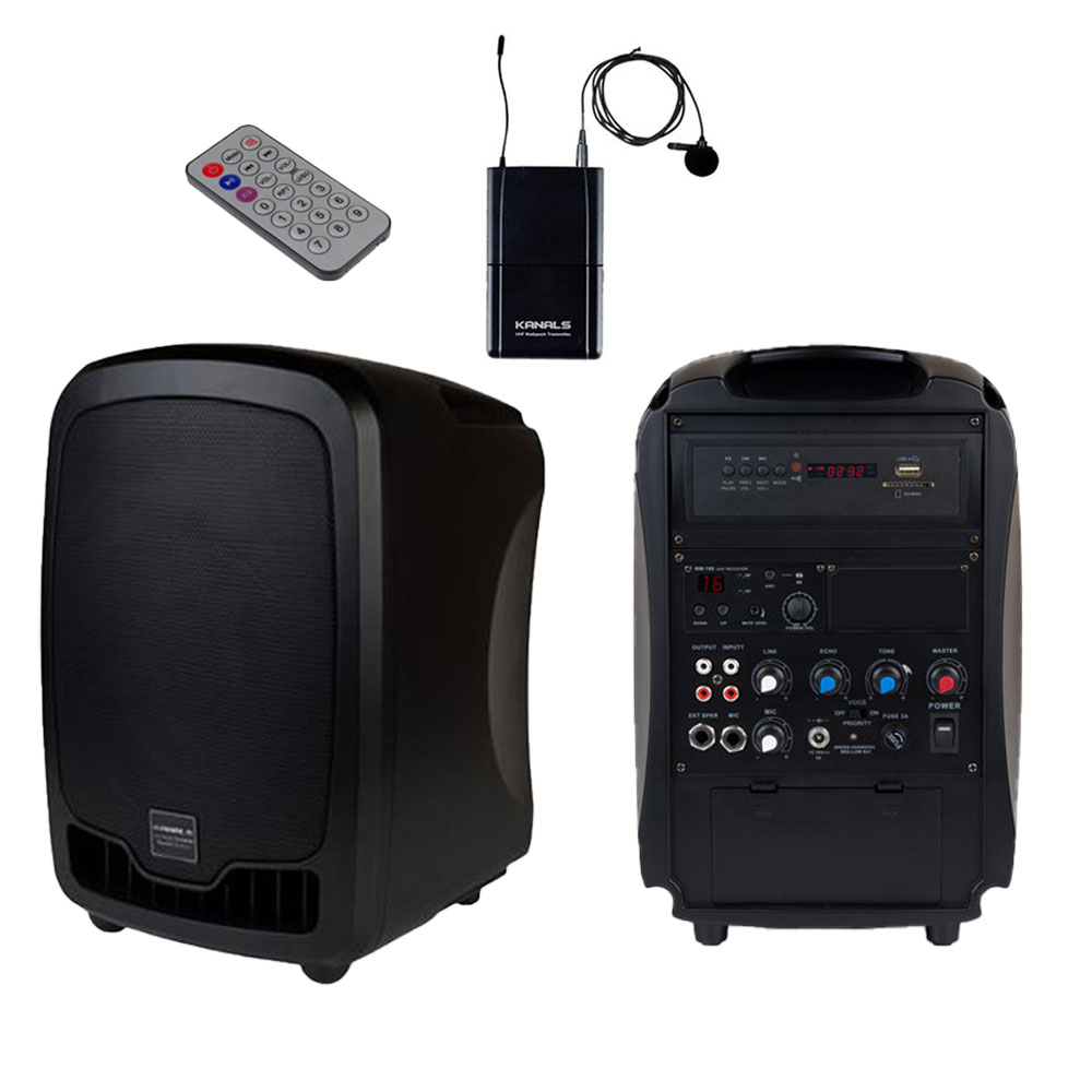 카날스 AT-115N+AT6.5 충전식 스피커 이동식앰프 핸드마이크 야외용 행사용 608,000원