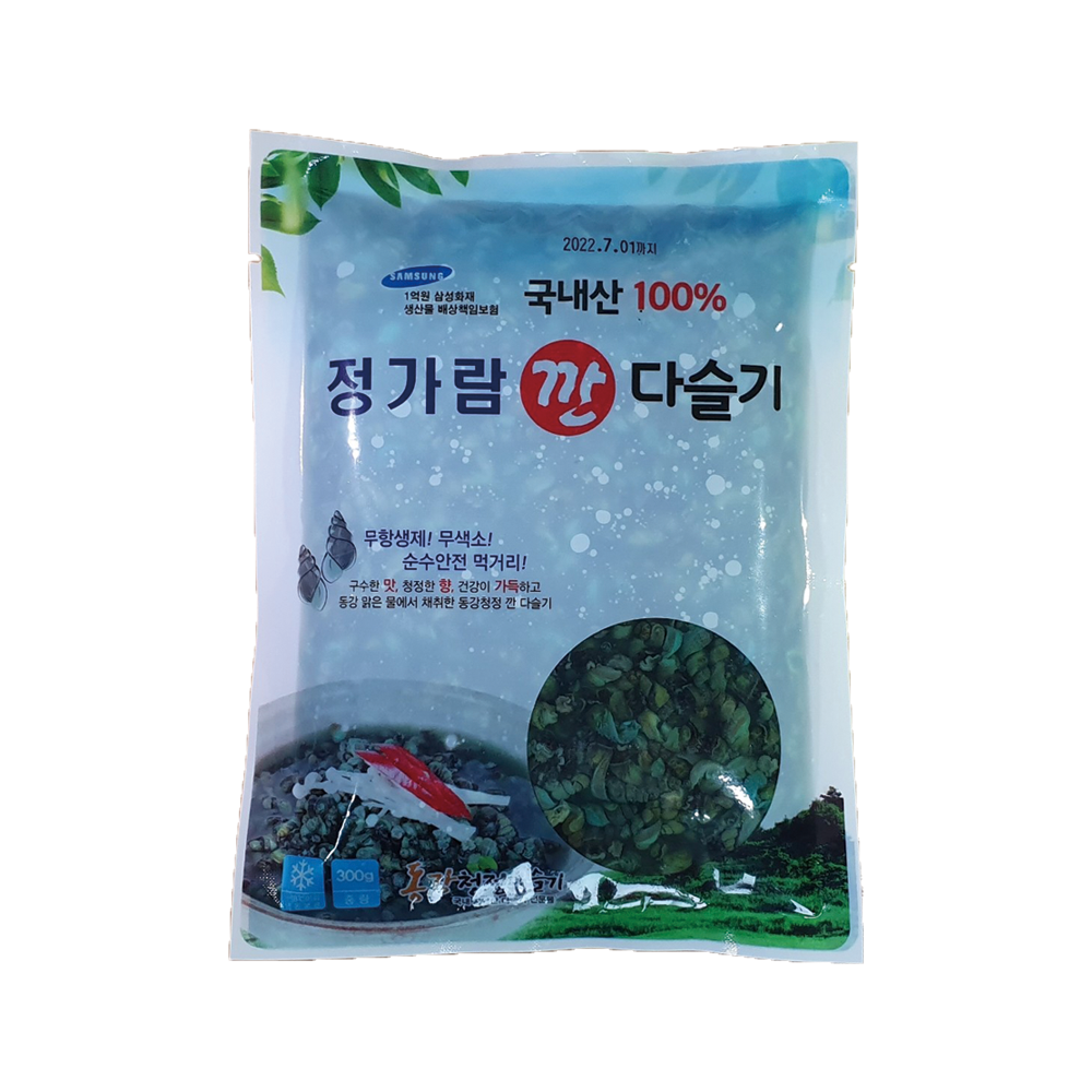 동강 청정 강원도 국내산 100% 자연산 깐다슬기팩 300g, 300g, 3개 27,500원