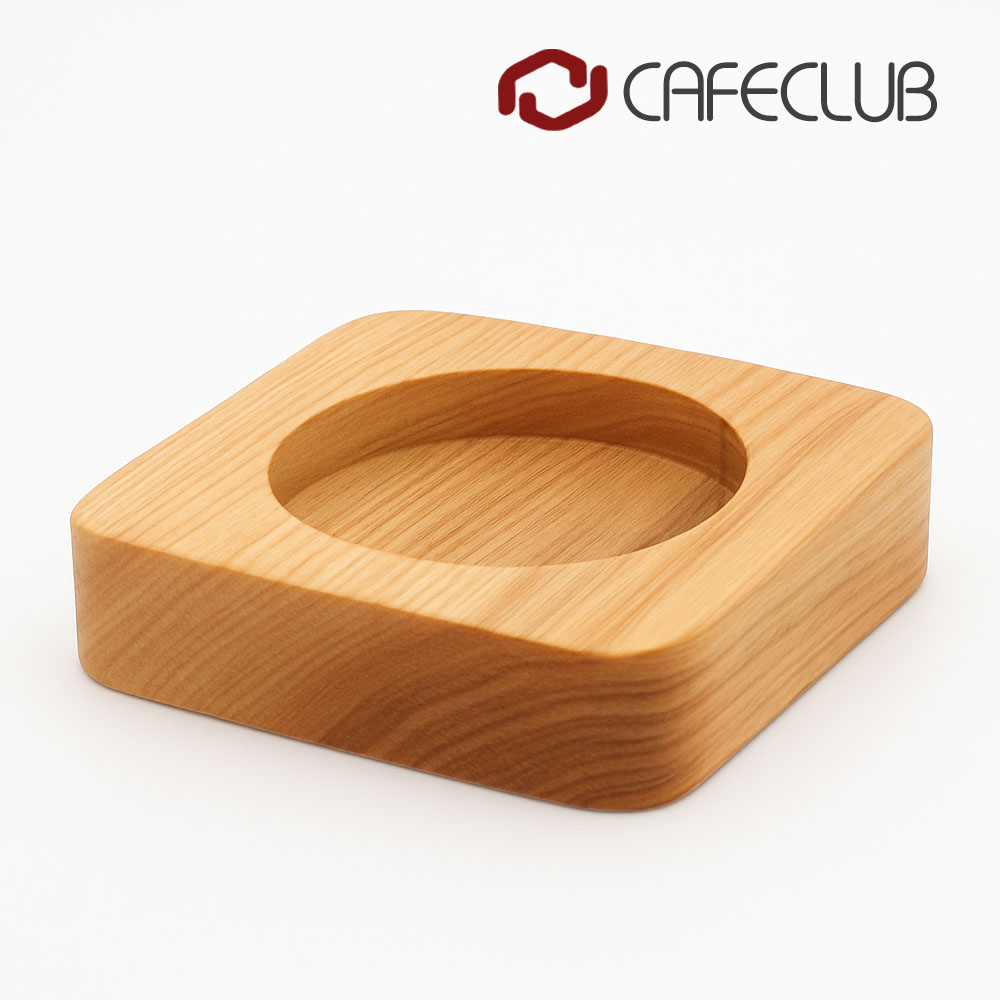 58mm 우드 템퍼 받침대 한국 생산, 1개, 천연목 6,500원