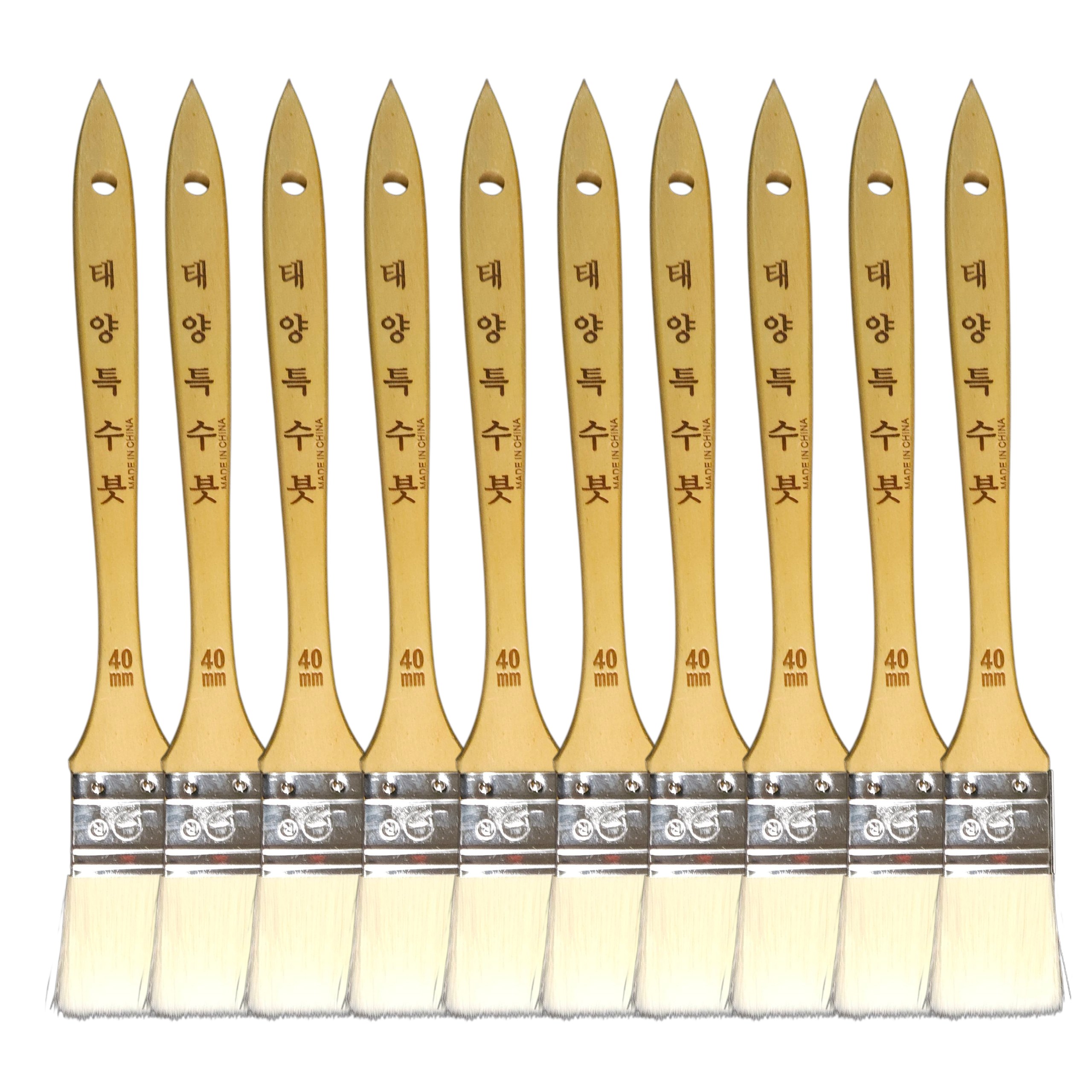 페인트브러쉬 N 화방붓 40mm 10개 페인트브러쉬 세트 36,500원