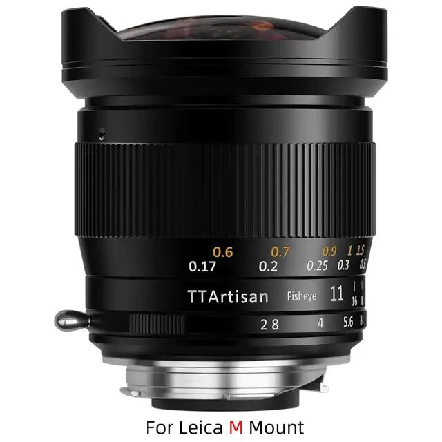 카메라 렌즈  TTArtisan 풀 프레임 초광각 MF 어안 소니 E 캐논 R 후지 GFX 니콘 Z 라이카 L M 마운트 11mm F28 802,800원