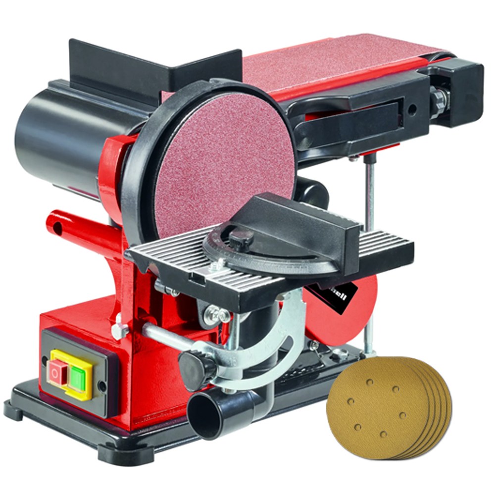 독일 아인헬 전동 탁상 벨트 샌더 샌더기 샌딩기 샌딩기계 TC-US 380 / 페이퍼추가증정, 1개 278,000원