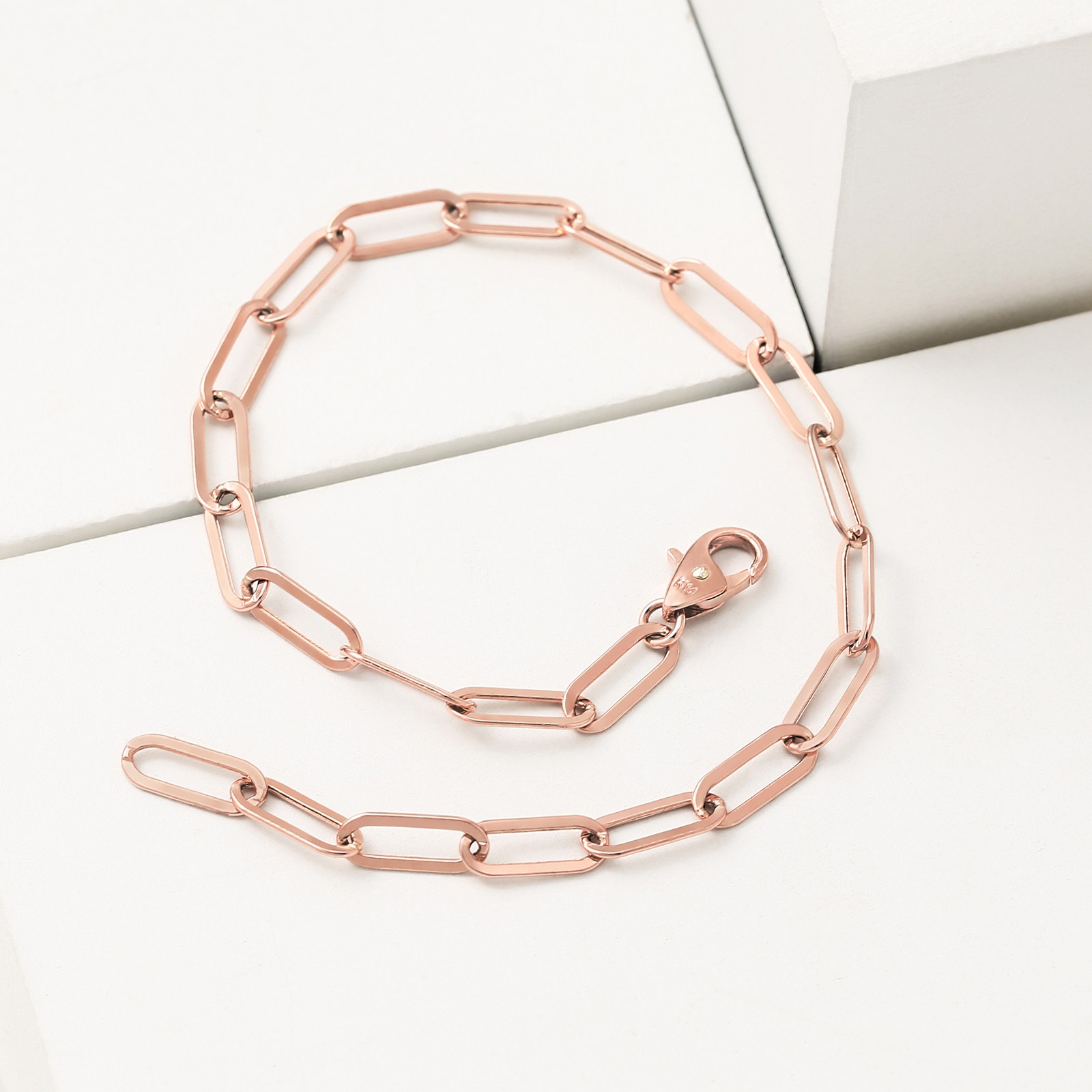 펠리체골드 14K,18K 시그니처 클립 팔찌 (S) (+선물포장) 데일리 골드 할로우 체인 금 여성 심플 우정팔찌 기념일 고급 여자친구 클립 476,300원