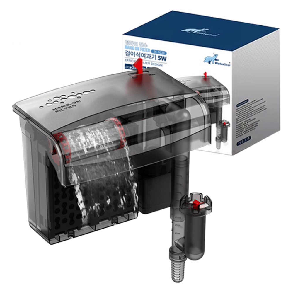 워터베어 정화의 진수 물레방아 걸이식 여과기 유막제거기 일체형 SE-G220 22,550원