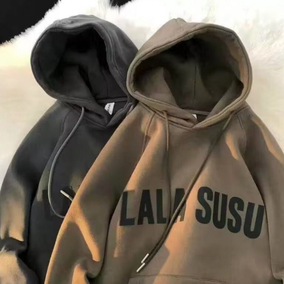 오버핏 레터링 후디 (기모 추가) - 남녀공용 커플룩 / 빅사이즈 / 데일리 캐주얼 / 스트릿 패션 빅사이즈후드티 트렌디한후드 25,180원