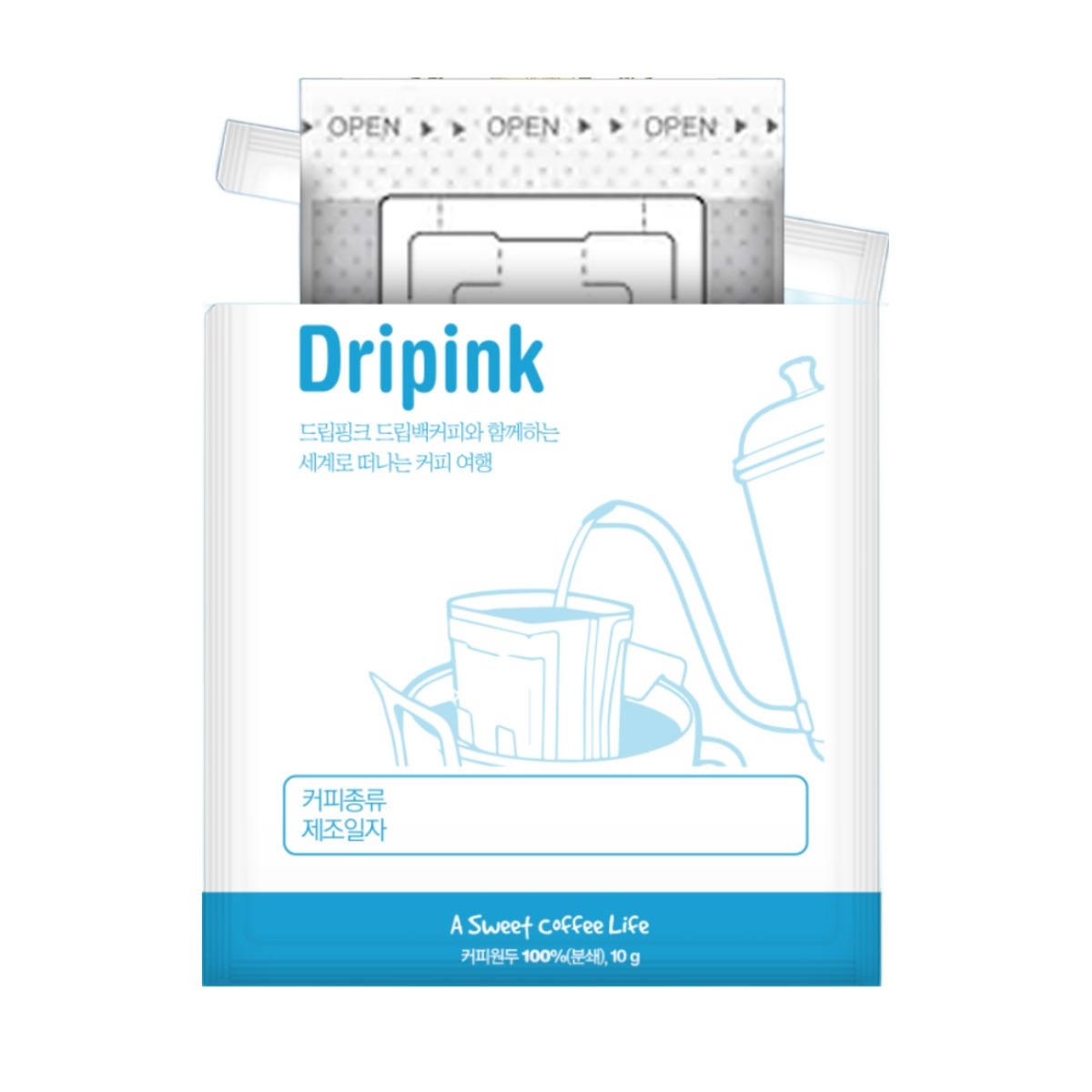 드립핑크 과테말라 SHB 드립백커피, 10g, 1개, 35개입 20,370원