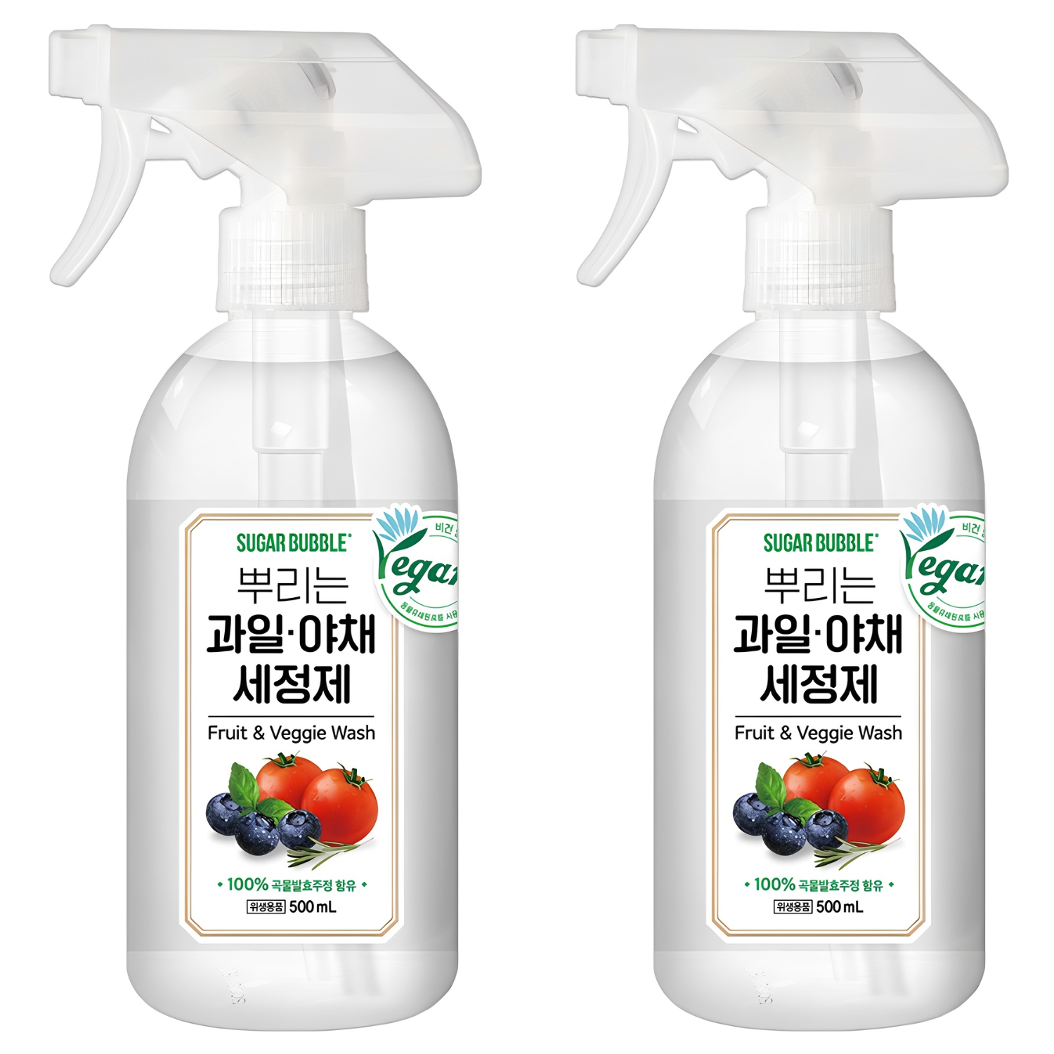 슈가버블 뿌리는 과일 야채 세정제 7,800원