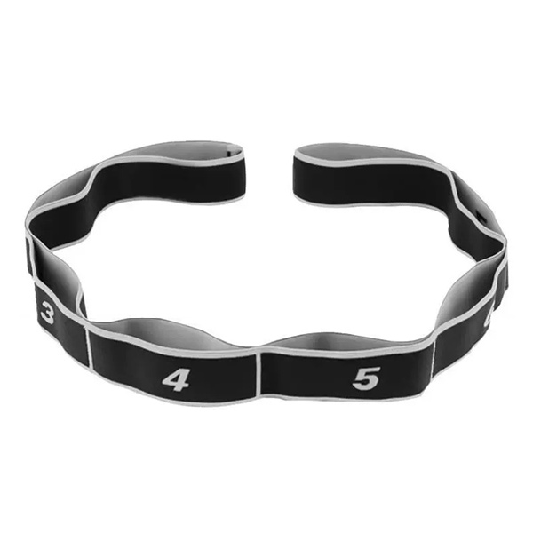 투썬 요가 필라테스 스트레칭 탄력 밴드 스트랩 운동밴드 헬스 태권도 스트랩, 그레이, 1개 8,800원