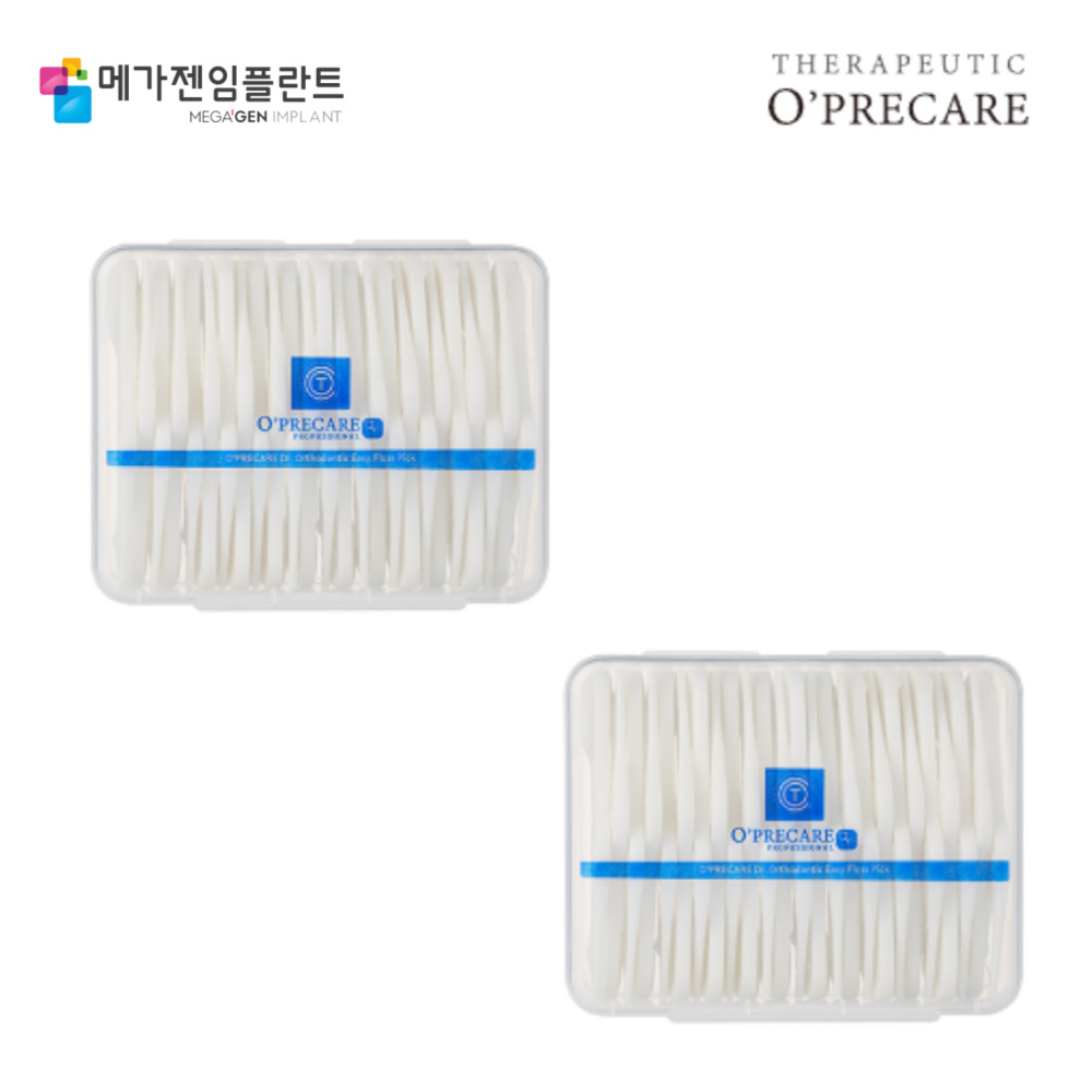 메가젠임플란트 오프리케어 교정용 치실 교정전용 치실, 25개입, 2개, 1.5cm 12,500원