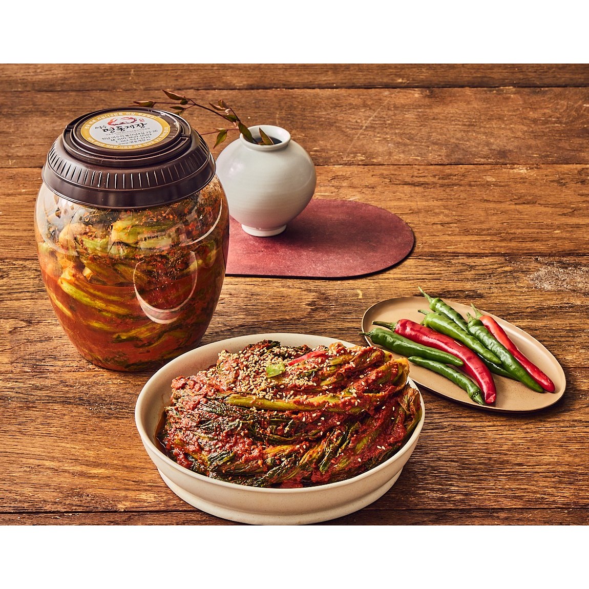 여수돌산갓김치 3kg[여수맛집 명동게장], 3kg, 1개 39,900원