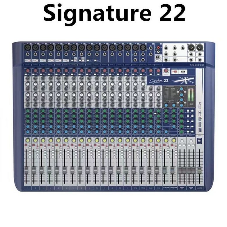 아날로그 믹서 시그니처 음향 무대 12 22 16 사운드크래프트 공연용 478,600원