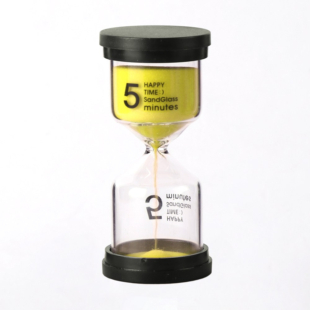 라스고 인테리어 모래시계 타이머, 노랑 4,990원