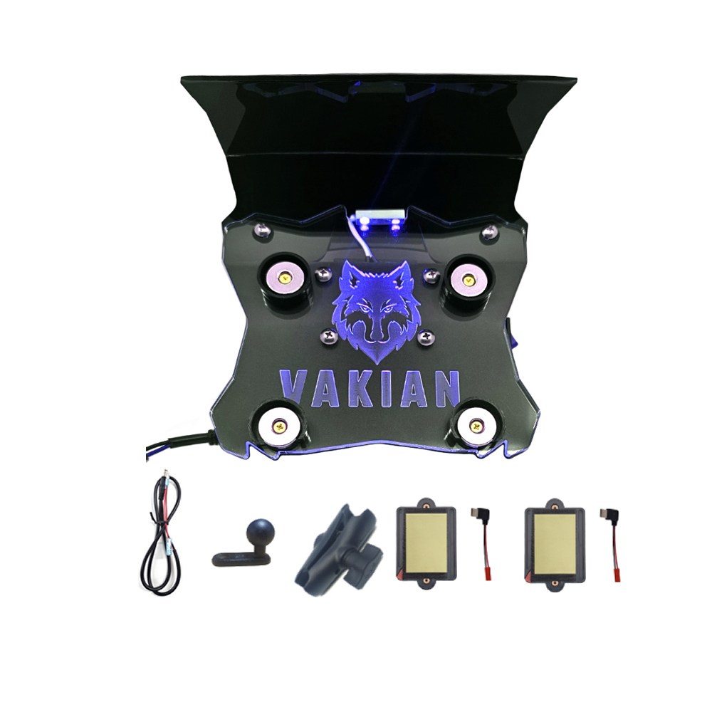 오토바이 바키안 자석충전 거치대 2구 세트 늑대애니 히어로 자석충전기 93,500원