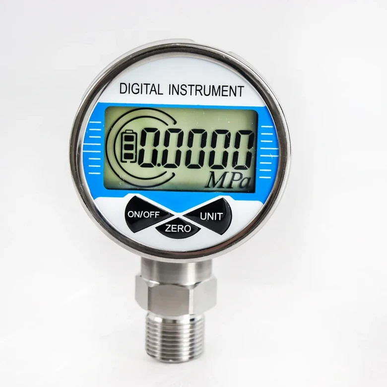 배터리 구동 스테인리스 스틸 스마트 디지털 디스플레이 압력 게이지 고정밀 물 공기 진공 135,000원