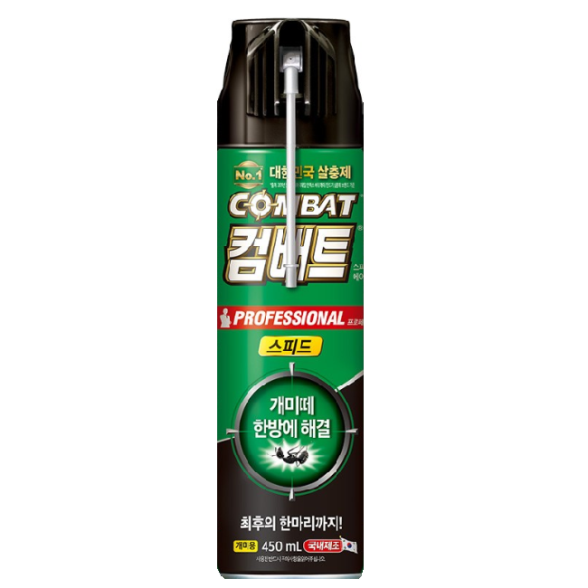 컴배트 스피드 에어졸 개미용 450ml 6,500원