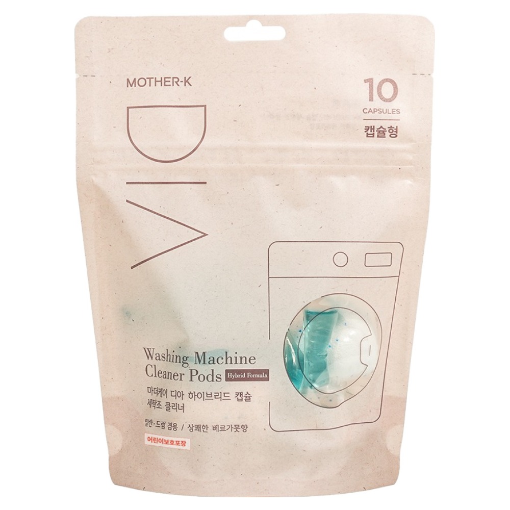 마더케이 디아 하이브리드 캡슐 세탁조 클리너 베르가못향 10p, 130g, 1개 9,730원