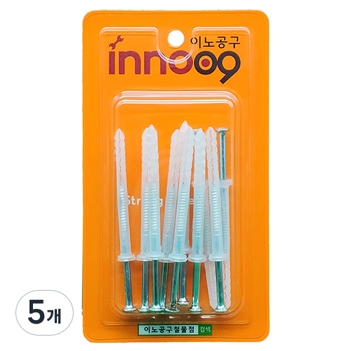 이노공구 콘크리트 칼블럭 나사못 일체형 10p NIT605 12,250원