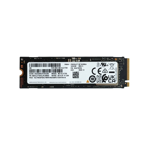 삼성전자 PM9A1 M.2 NVMe 벌크 (1TB) 401,320원