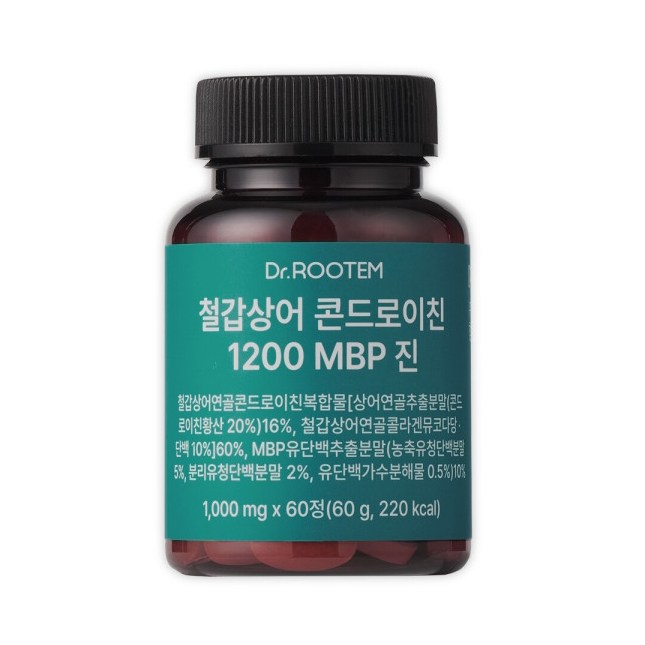 [남진 PICK] 식약청인증 철갑상어 콘드로이친 1200 MBP 연골 초록잎홍합 보스웰리아 NAG 함유, 1개, 60정 15,130원