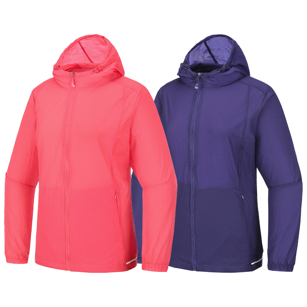 [1+1] 여성 초경량 에어리나 타공 바람막이 윈드자켓 SWJ38-3 점퍼 골프 등산 아웃도어 봄 가을 점퍼 생활방수 타공 39,800원