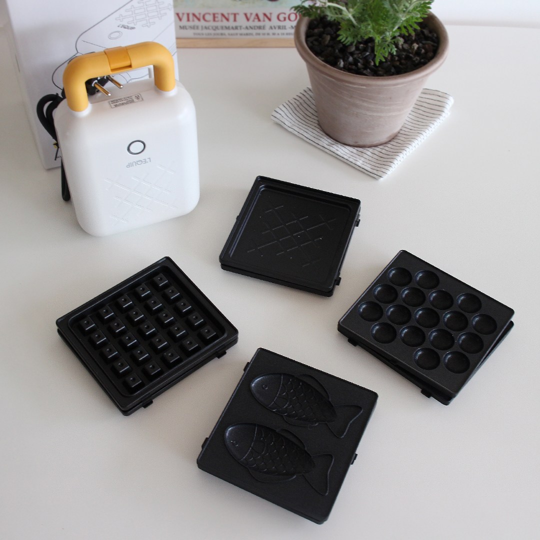 리큅 미니 와플 붕어빵 타코야키 샌드위치 메이커 전용 플레이트 4종 택 1 12,900원