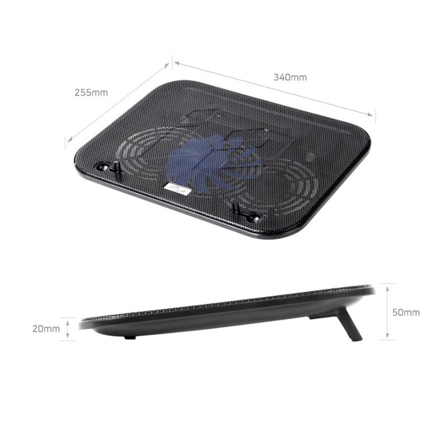 NETmate NM-LTC03 노트북 쿨링 스탠드(120mm 듀얼 쿨링팬), 1개 12,000원