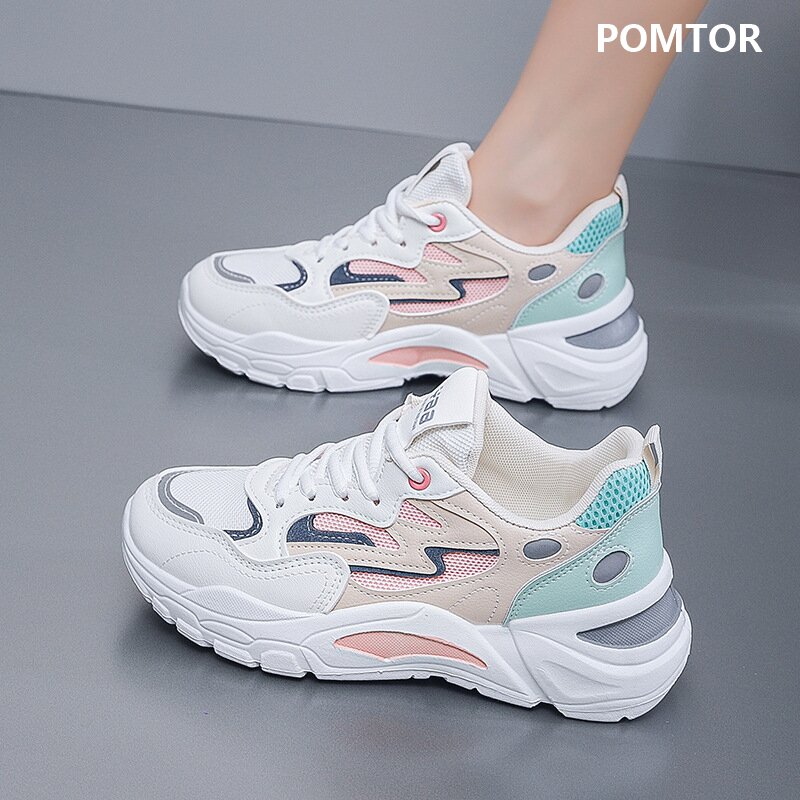 POMTOR 여성 런닝화 스니커즈 초경량 여성 운동화 23,980원