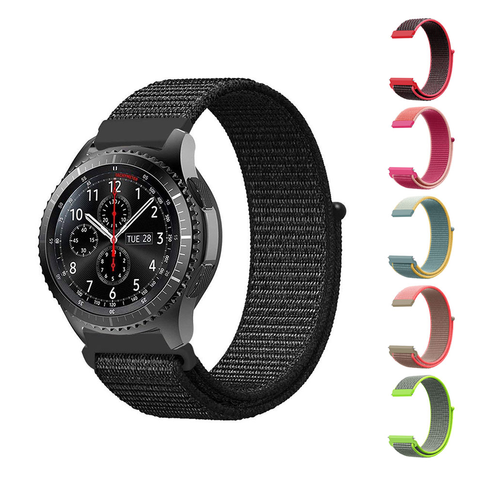 디지털빌리지 갤럭시워치3/워치4/워치4클래식/액티브2/기어 S3/S2 밀레니즈 나토 메탈 실리콘 나일론 가죽 시계줄 스포츠루프 46mm 4,200원