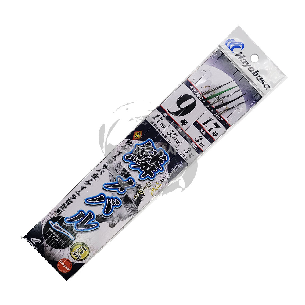 일본 하야부사 SD734 케이무라 메바루 전용채비 5단 구성 3,800원