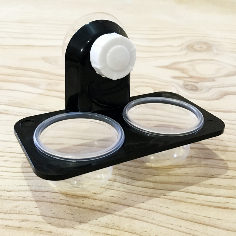 굿무드 레몽크리프 부착식 파충류 크레 먹이그릇 2구, 50ml, 50g, 1개 9,050원