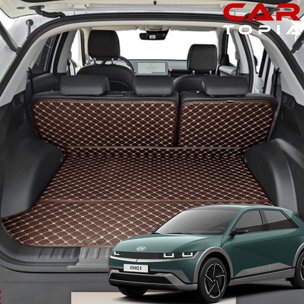 카토피아 2026 더뉴 아이오닉5 페이스리프트 퀼팅 트렁크매트 가죽 차박 평탄화매트 용품 126,000원