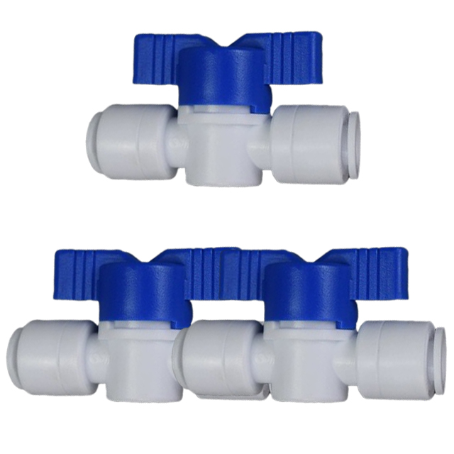 이안 정수기 부속 볼밸브, 1세트, 1/4 6.3mm 10,100원